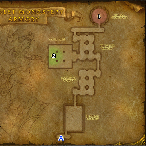 血色修道院: 军械库